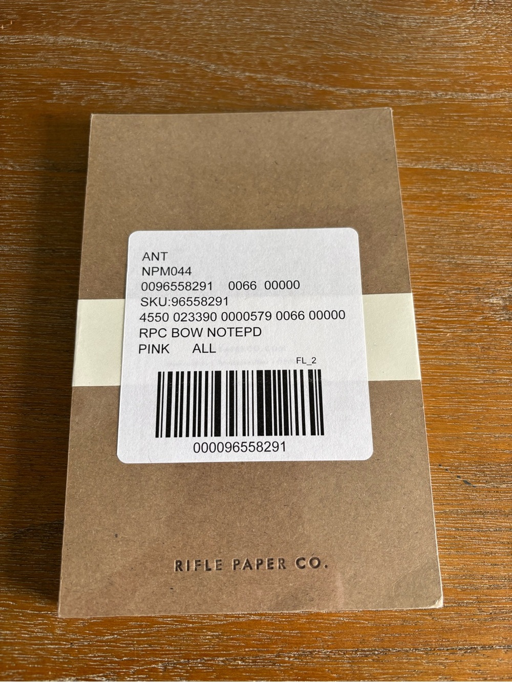Rifle Paper Co. Ribbon Notepad - Picture 5 of 5